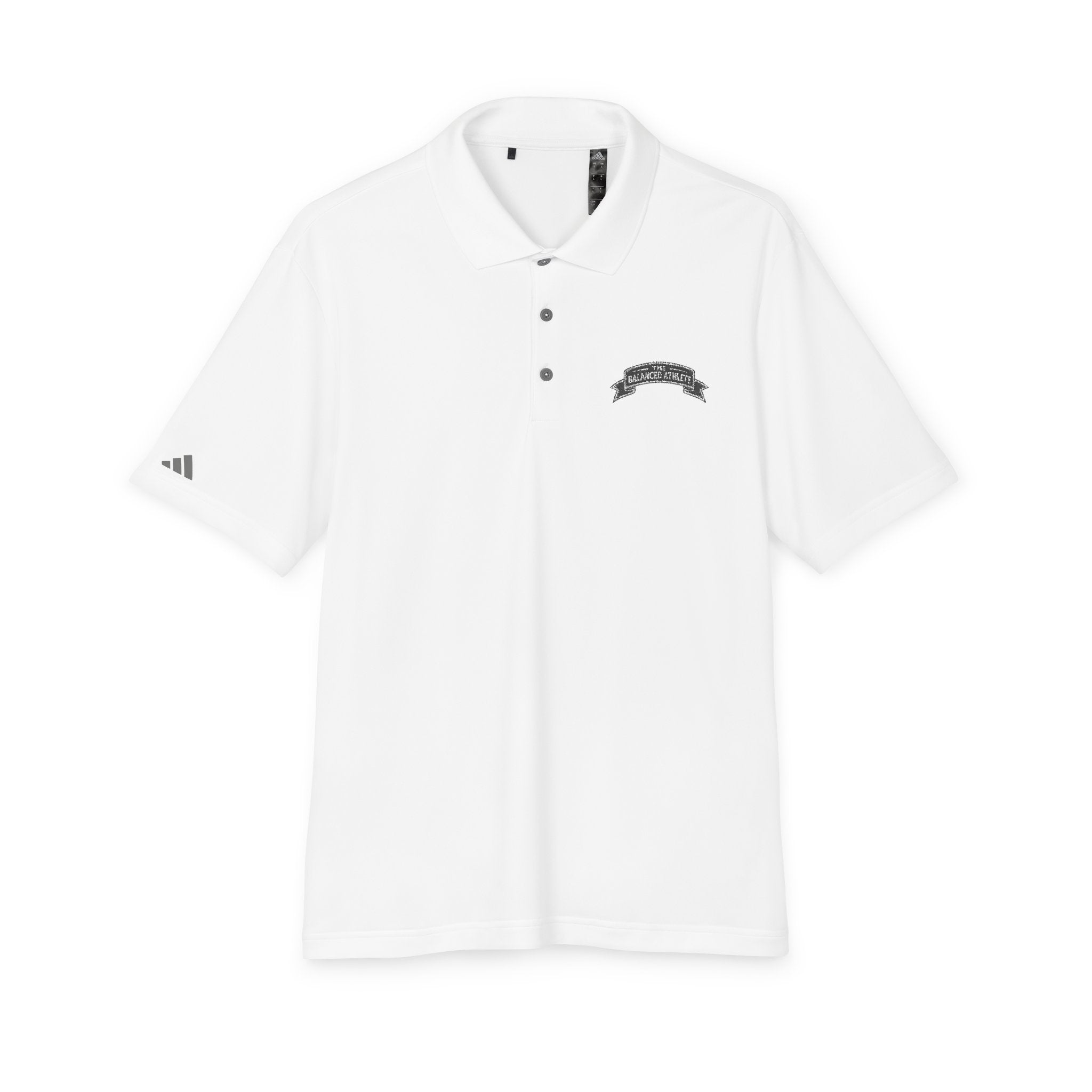Performance Polo Shirt — Minimal Crest Athletic Logo